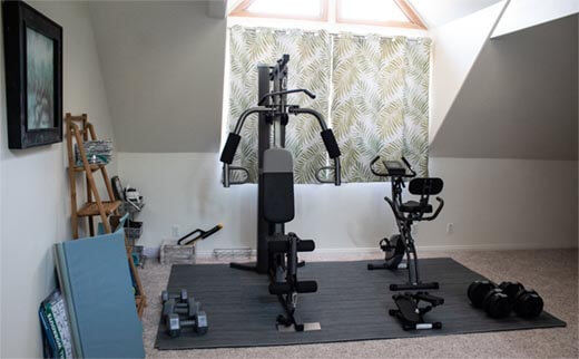Home Gym - types of rooms in a house
