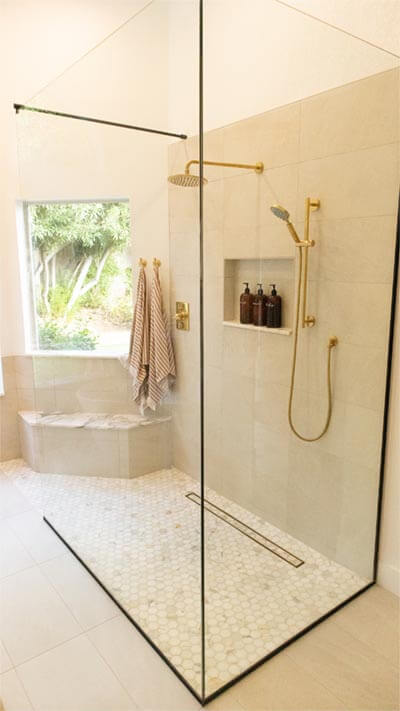Shower room - types of rooms in a house