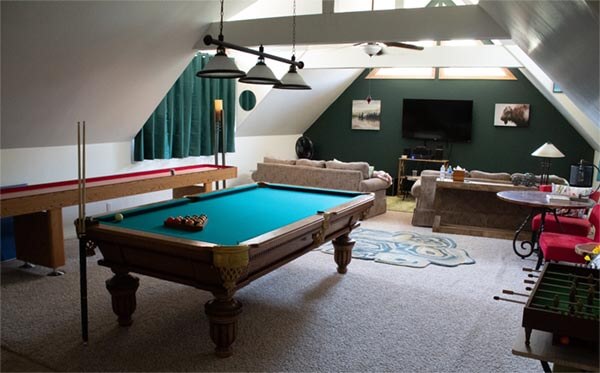 games room - types of rooms in a house